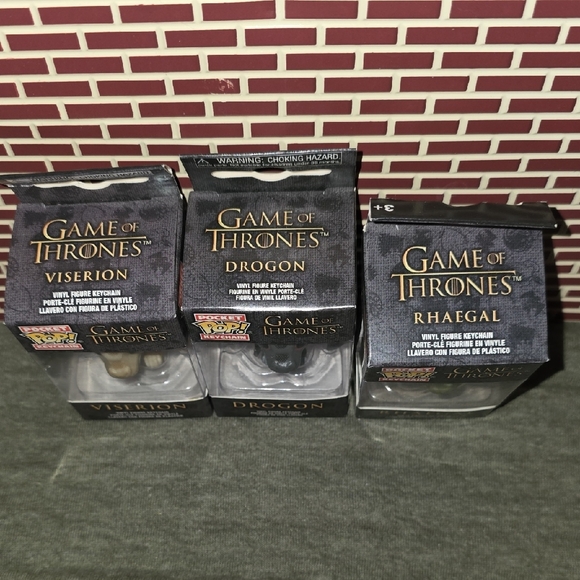 Funko Pocket Pop! Keychain Game of Thrones Dragons - Picture 2 of 3